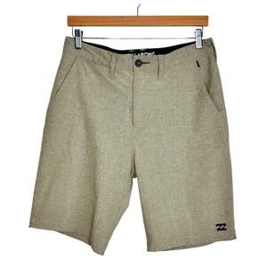 Billabong Crossfire Submersibles Men's Walk Shorts Sz 31 Khaki Tan Land & Water